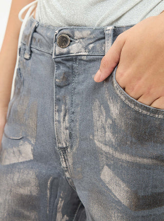 Jeans laminato regular fit