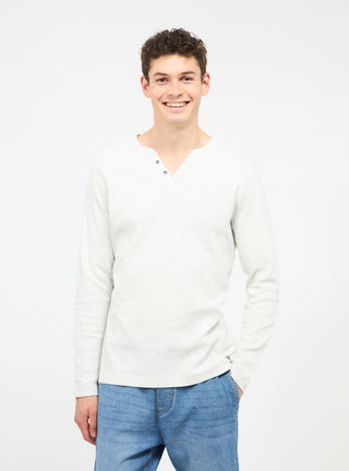 T-shirt serafino a tinta unita