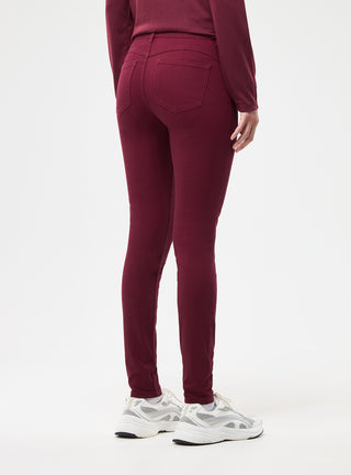 Pantaloni push up tinta unita