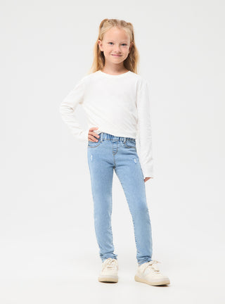 Jeggings con strappi