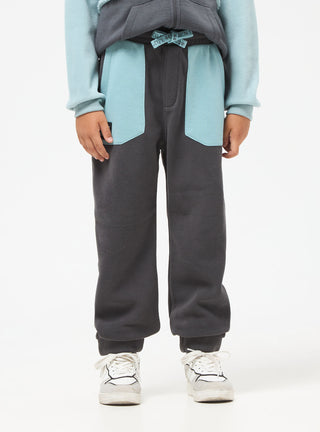 Pantaloni tuta con inserti in pile