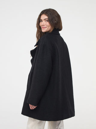 Cappottino lana cotta bottone gioiello