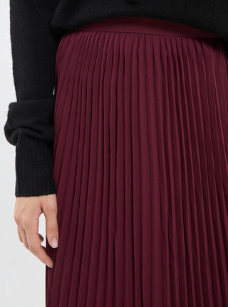 Gonna midi plissettata
