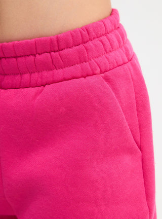 Pantaloni tuta in tessuto pesante tinta unita