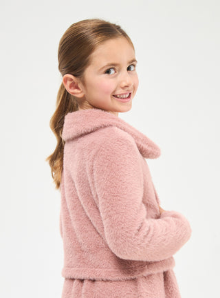 Giacchina effetto pelliccia