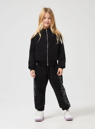 Pantaloni tuta con stampa orsetti