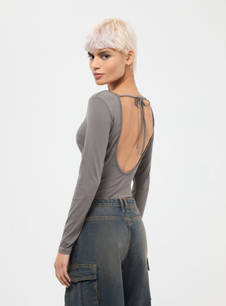 Body con scollatura quadrata e corpetto