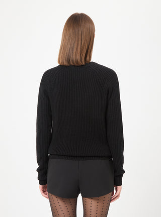 Maglia lavorata a costa inglese