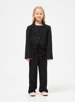 Giacca monopetto a tinta unita