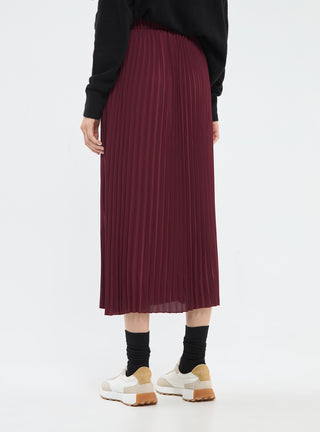 Gonna midi plissettata