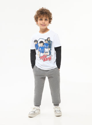 Pantaloni tuta basic tinta unita