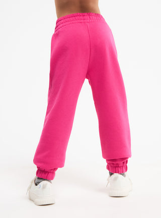 Pantaloni tuta in tessuto pesante tinta unita