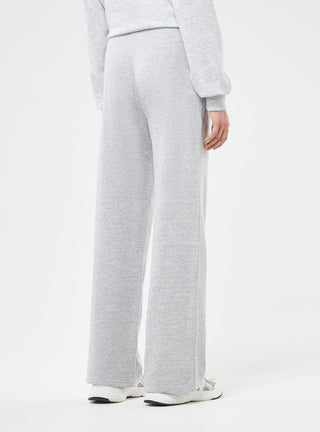 Pantaloni tuta wide leg tinta unita