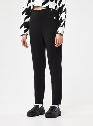 Pantaloni chino tinta unita