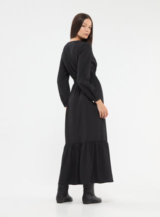 Vestito lungo incrociato