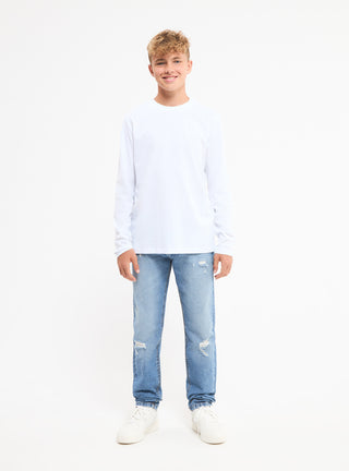 T-shirt girocollo tinta unita