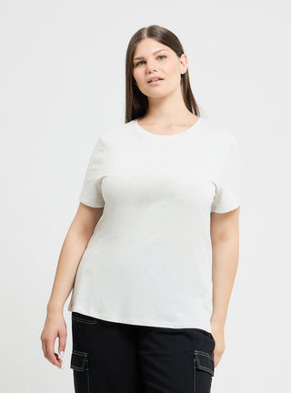 T-shirt girocollo tinta unita