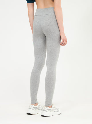Leggings lungo vita alta con scritta
