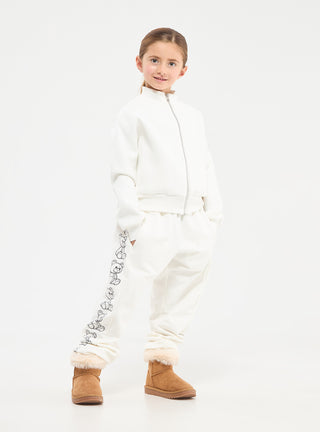 Felpa cappuccio con graffiti