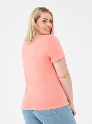 T-shirt girocollo basic tinta unita