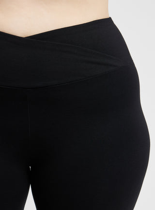 Leggings vita alta in cotone