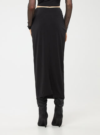 Gonna lunga con drappo