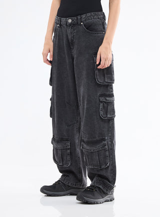 Jeans cargo multitasche