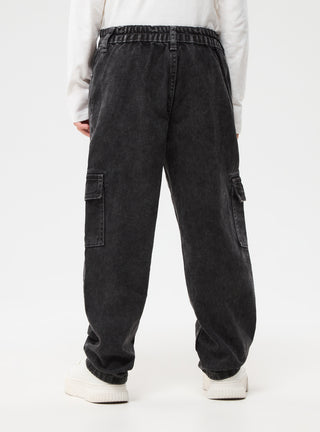 Jeans cargo wide leg