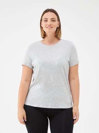 T-shirt girocollo basic tinta unita