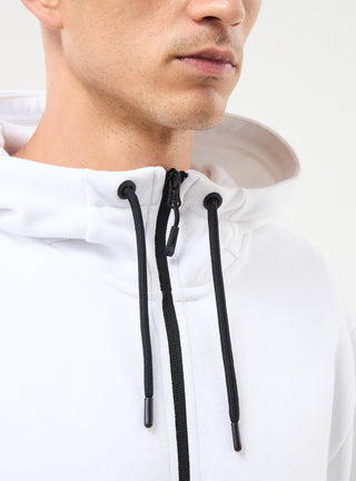 Felpa tecnica con cappuccio e zip