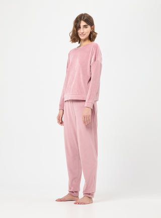 Leggings lungo pigiama in ciniglia