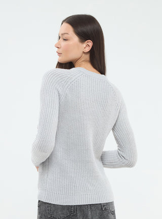 Maglia lavorata a costa inglese