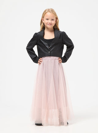 Gonna in tullluccicante