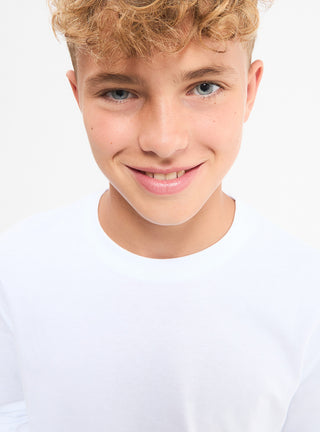 T-shirt girocollo tinta unita