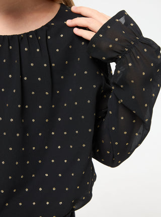 Glitzerbluse