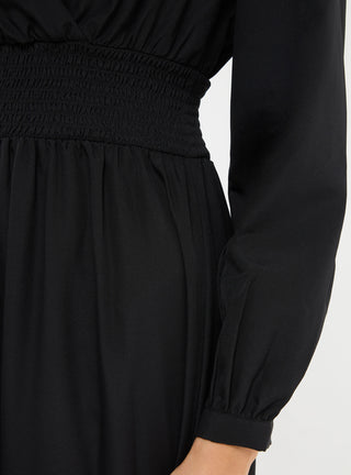 Vestito lungo incrociato