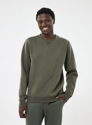 Felpa senza cappuccio tinta unita