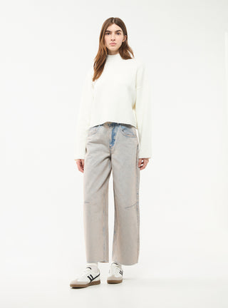 Jeans balloon effetto sabbiato