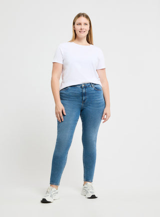 T-shirt girocollo tinta unita