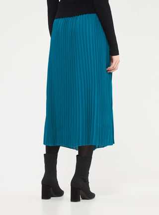 Gonna midi plissettata