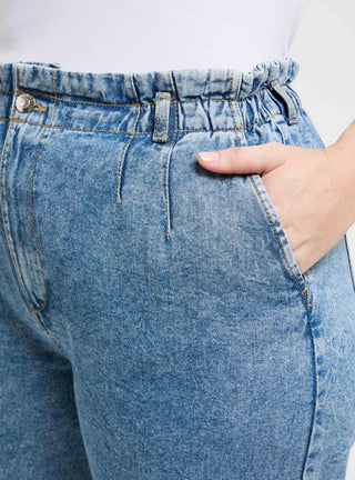 Jeans paperbag Curvy