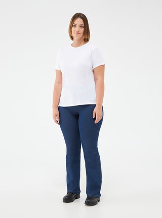 T-shirt girocollo basic tinta unita