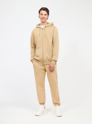 Felpa con cappuccio tinta unita