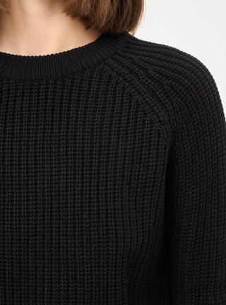 Maglia lavorata a costa inglese