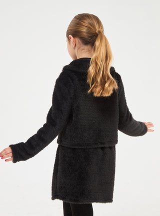 Giacchina effetto pelliccia