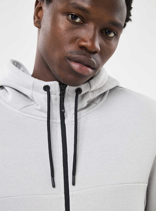 Felpa tecnica con cappuccio e zip