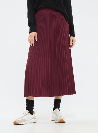 Gonna midi plissettata
