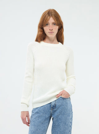 Maglia lavorata a costa inglese