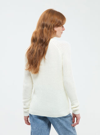 Maglia lavorata a costa inglese