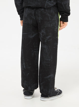 Pantaloni tuta a fantasia con bande